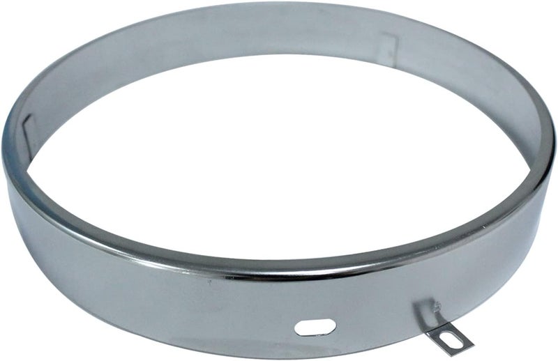 LAFORMO 7" Headlight Bulb Retaining Retainer Trim Ring Set For Chevy Camaro Oldsmobile - Headlight Three Tab Retaining Ring Set - Image 2